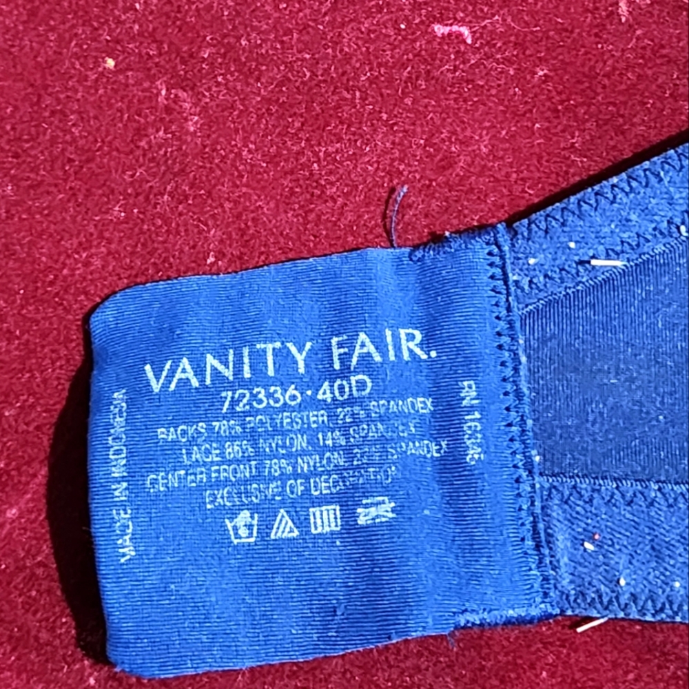 Vainty Fair Bra - Picture 3 of 6